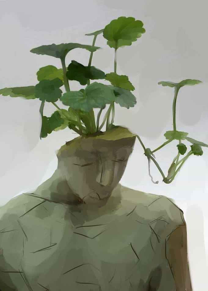 a statue
