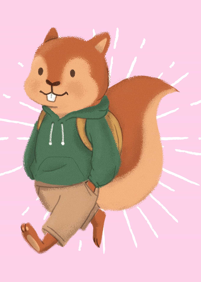 Preschool Squirrel