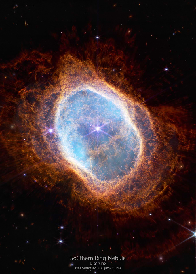 Southern Ring Nebula JWST