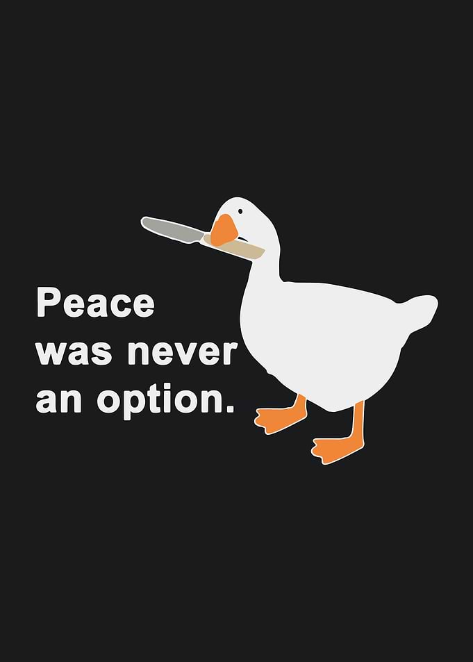Untitled Goose Game Meme