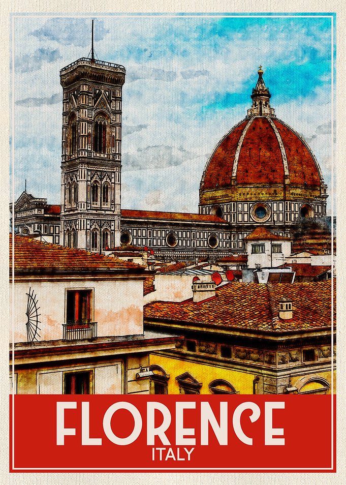 Travel Art Florence Italy