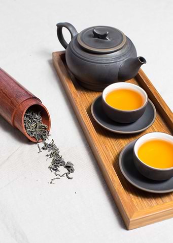 Oriental Ceramic Tea Set
