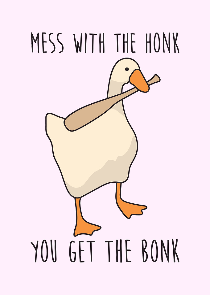 Untitled Goose Game Meme