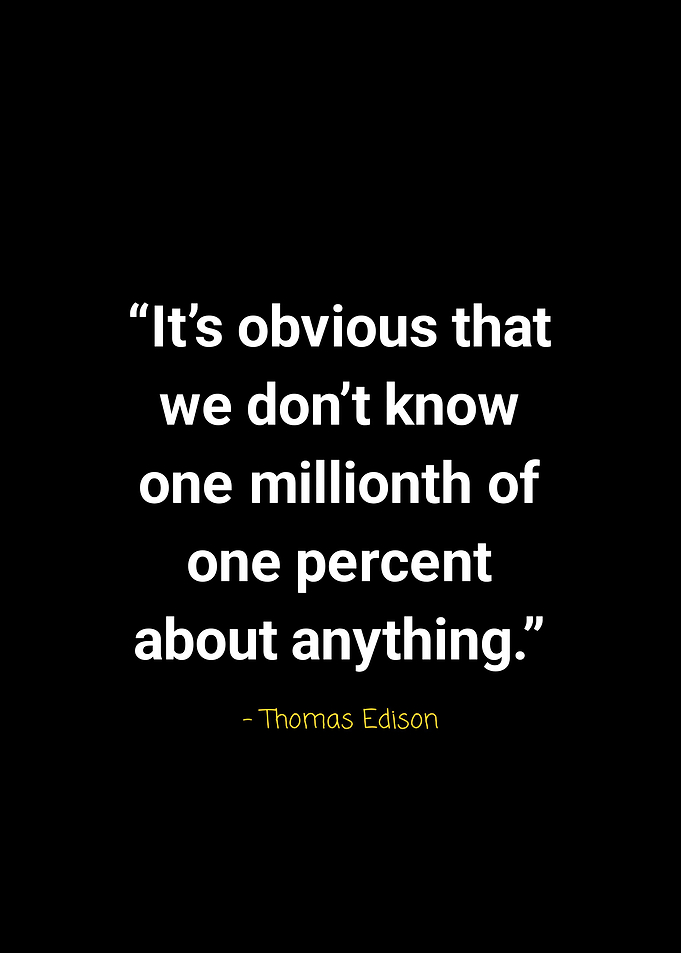 Thomas Edison quotes