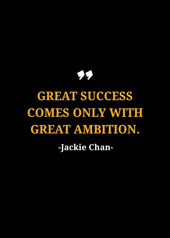 Jackie Chan quotes