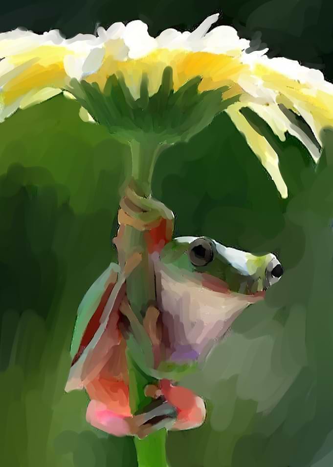 little frog