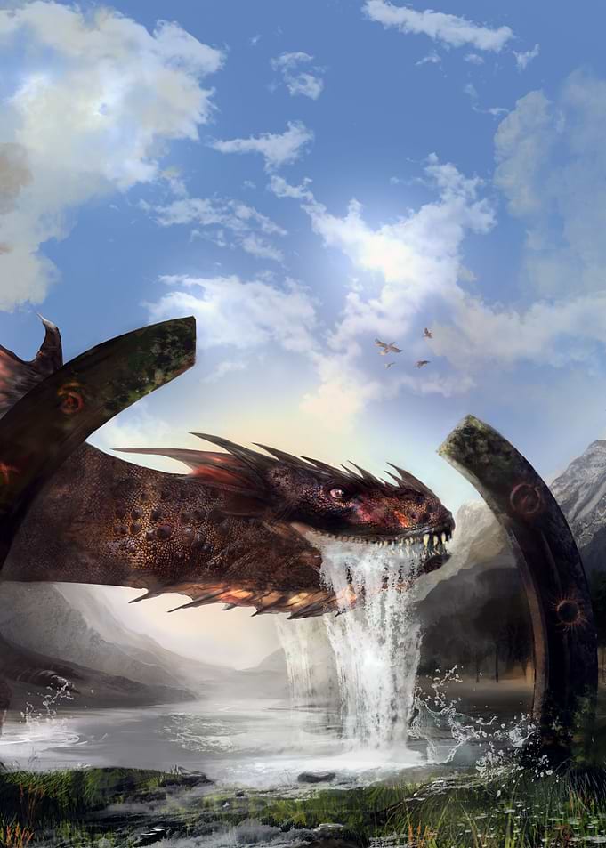 thirsty dragon