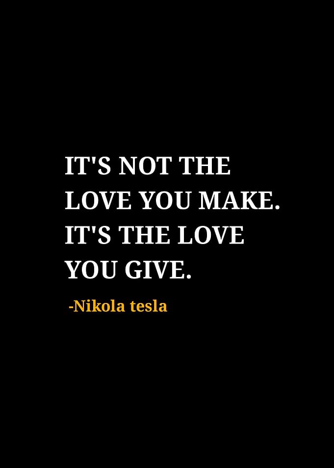 Nikola tesla quotes