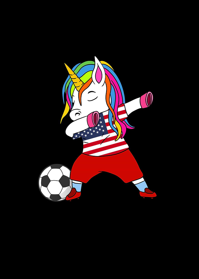 USA Soccer Dabbing Gift