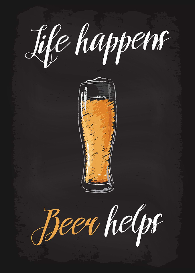 Life Happens Beer Helps