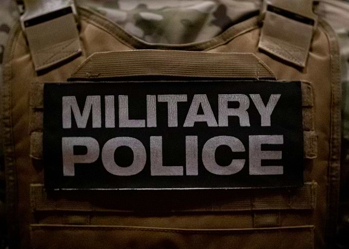 Military police Signage