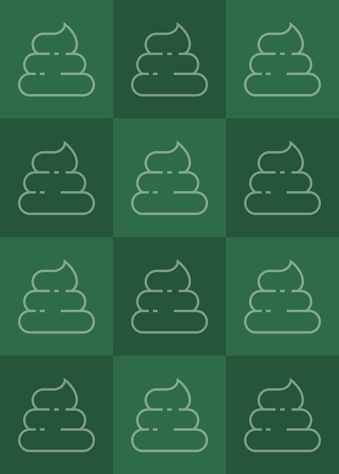 Poop Icons Art Green 1