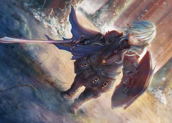 Paladin Lalafell FFXIV