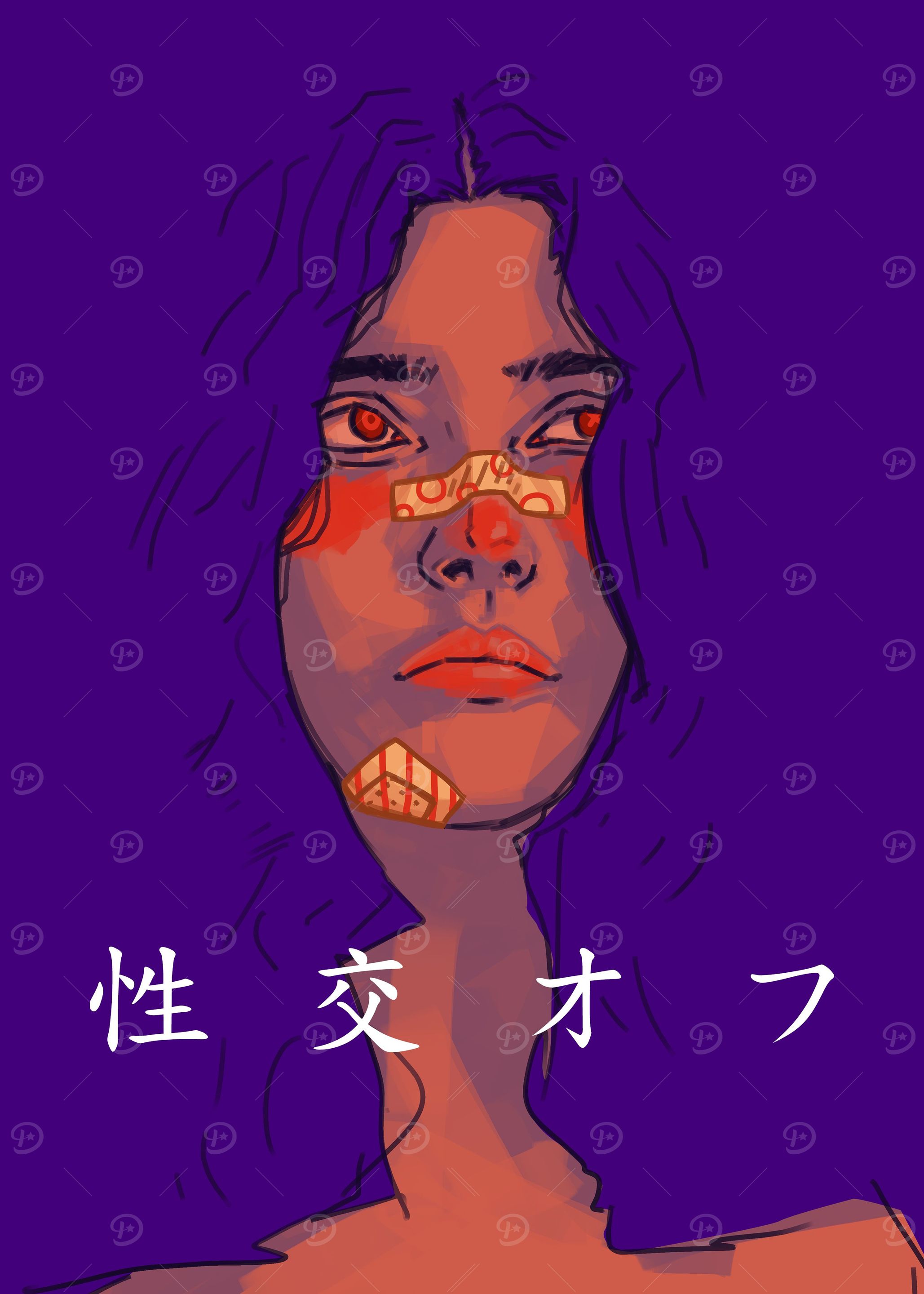 restless girl