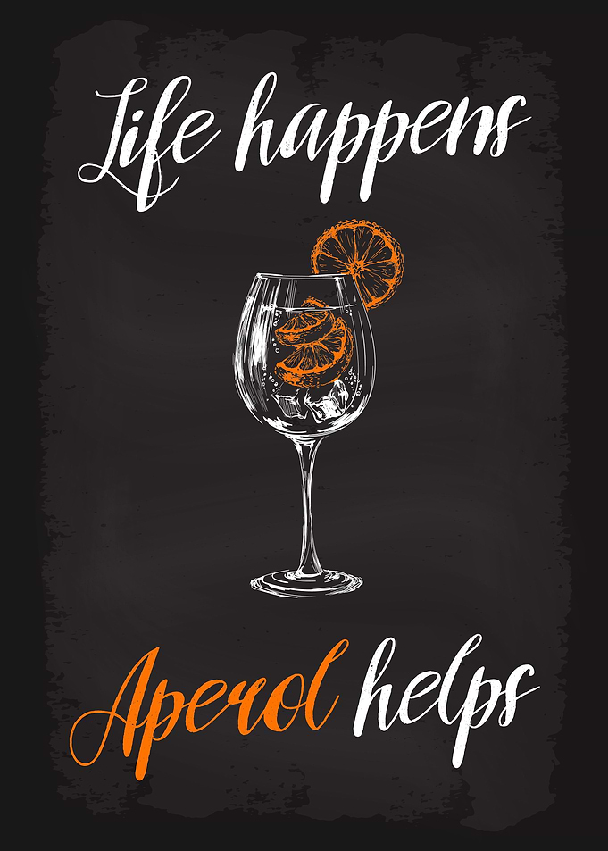 Life happens Aperol helps
