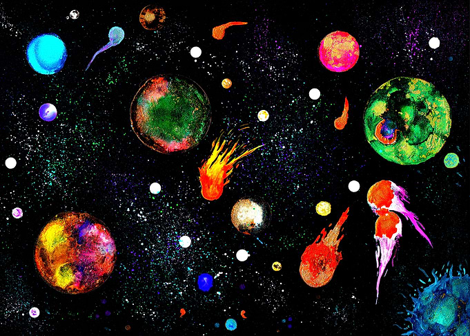 Comets Collide