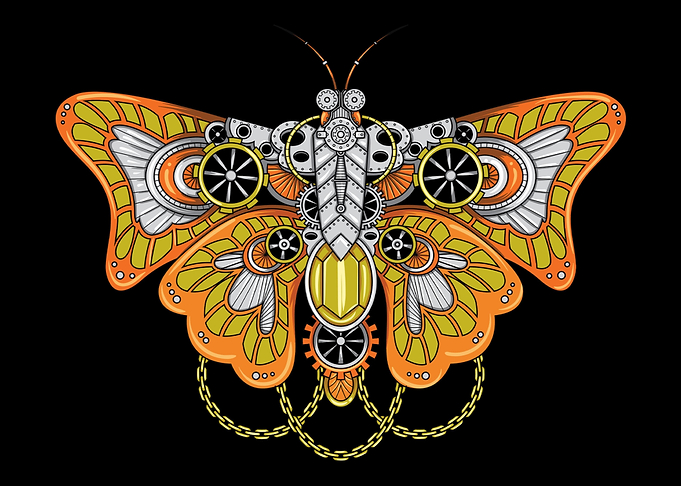 Cyborg Butterfly Aesthetic