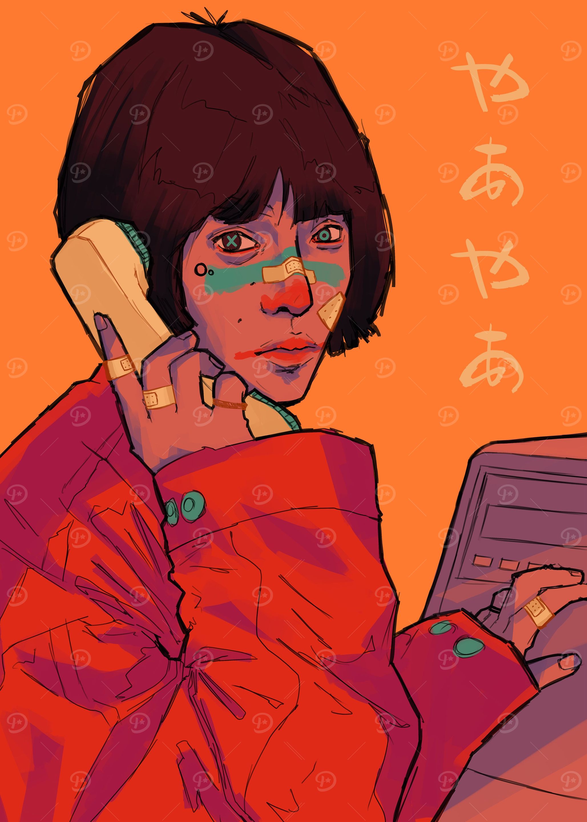 Gorl Holding Phone