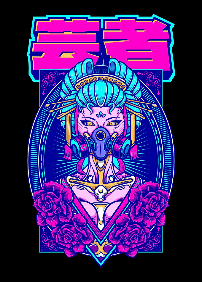 Cyber Geisha Aesthetic