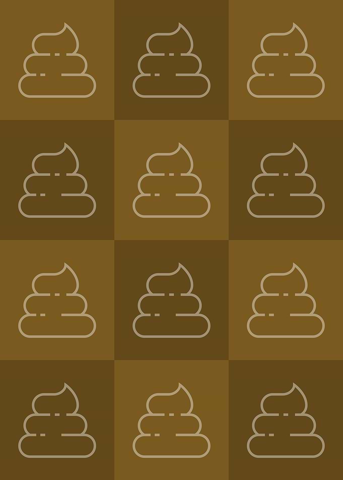 Poop Icons Art Yellow 1