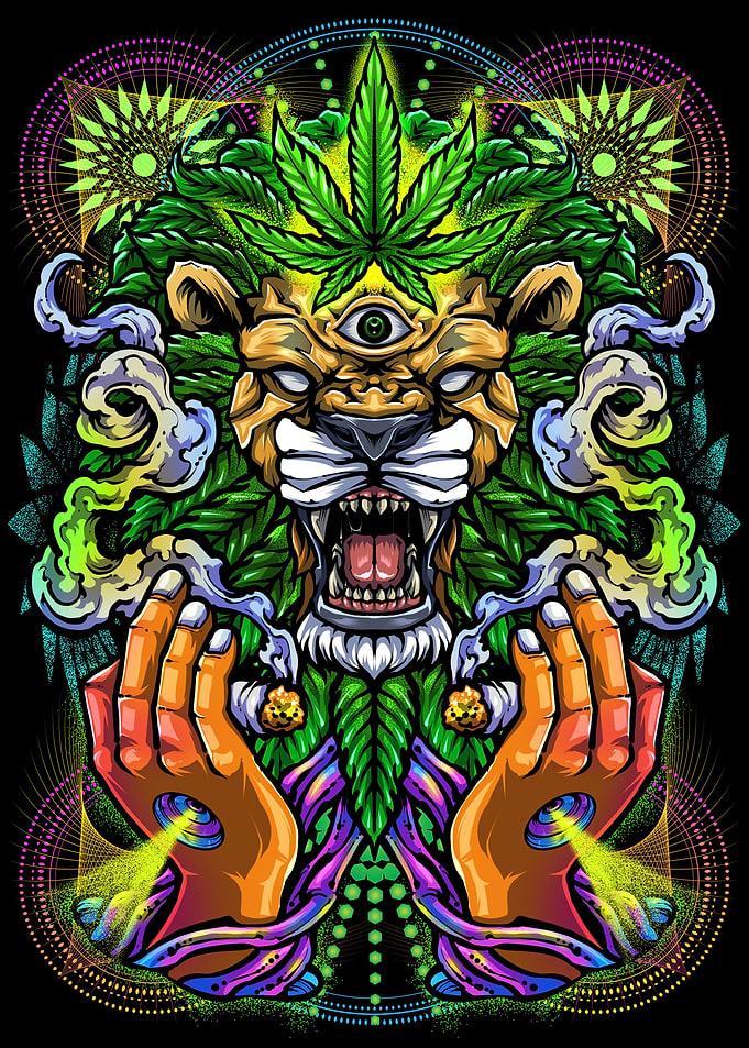 Cannabis Lion