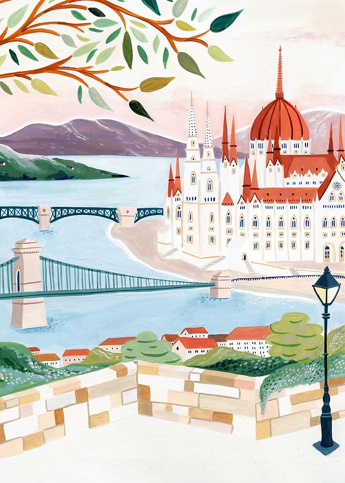 Budapest Paint Map