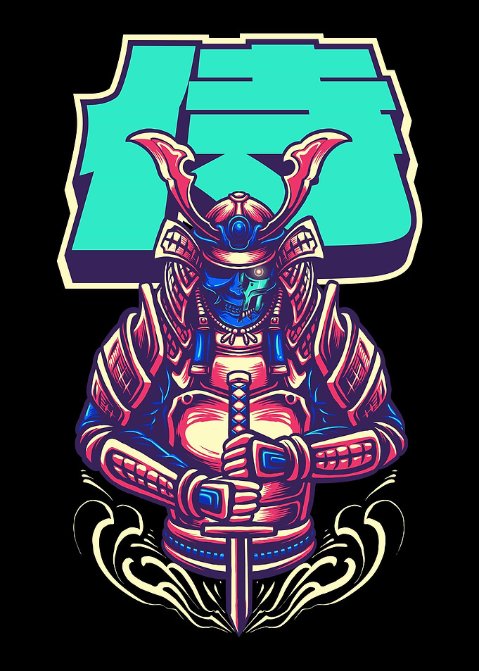 Cyborg Samurai Bushido