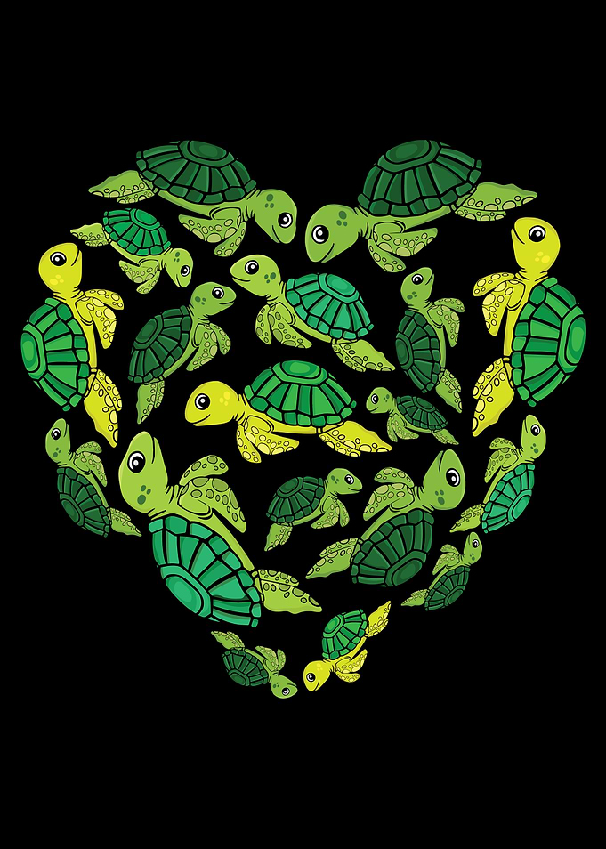 Sea Turtle Save The Ocean