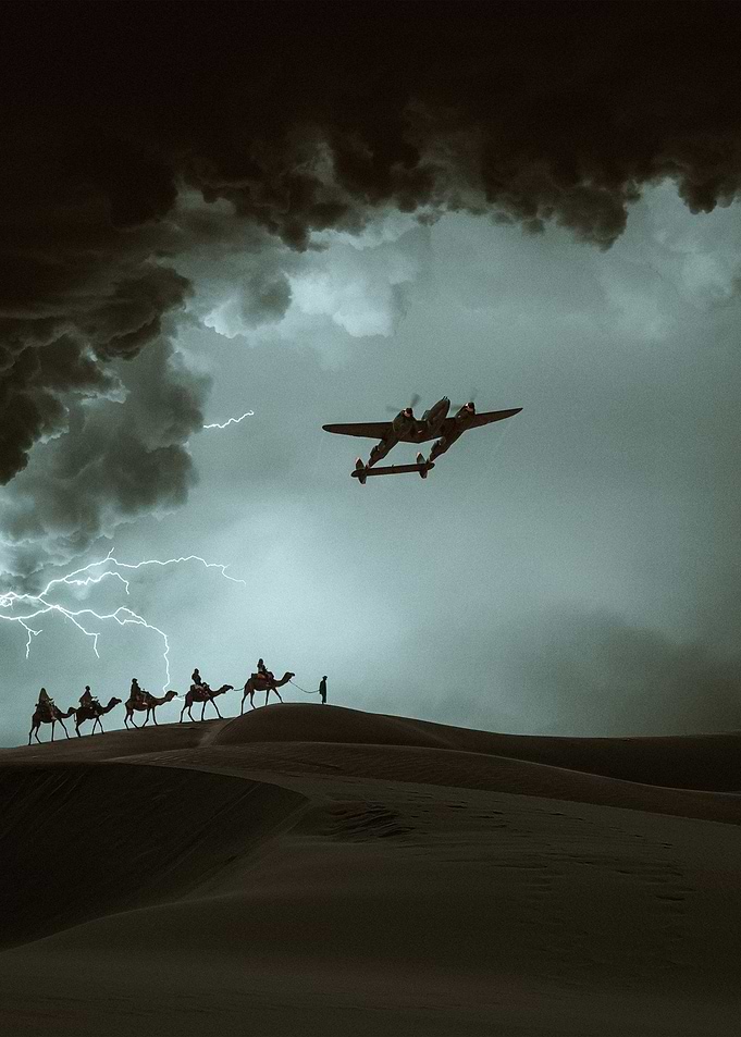 plane P38 lightning