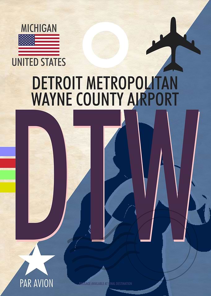 DTW DETROIT AIRPORT USA
