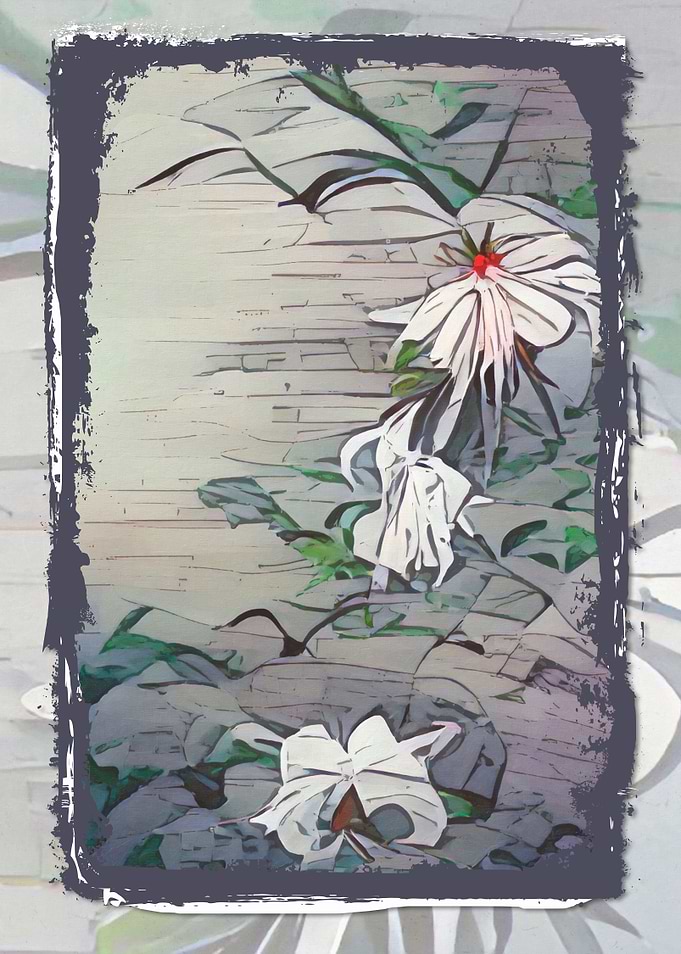 Abstract Strange Flowers