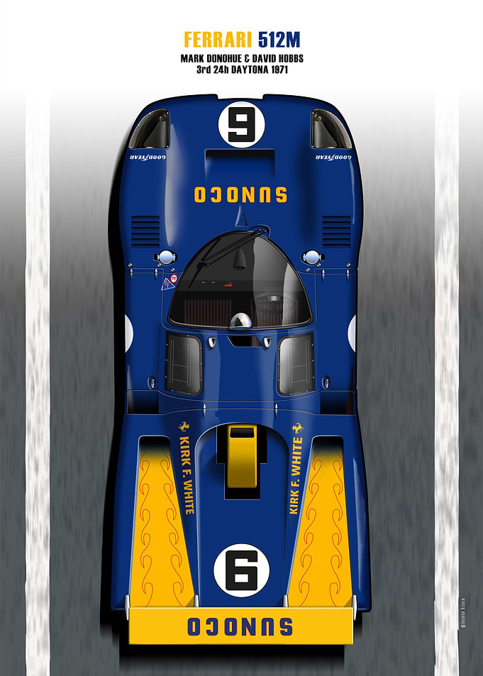 Ferrari 512M Donohue Hobbs