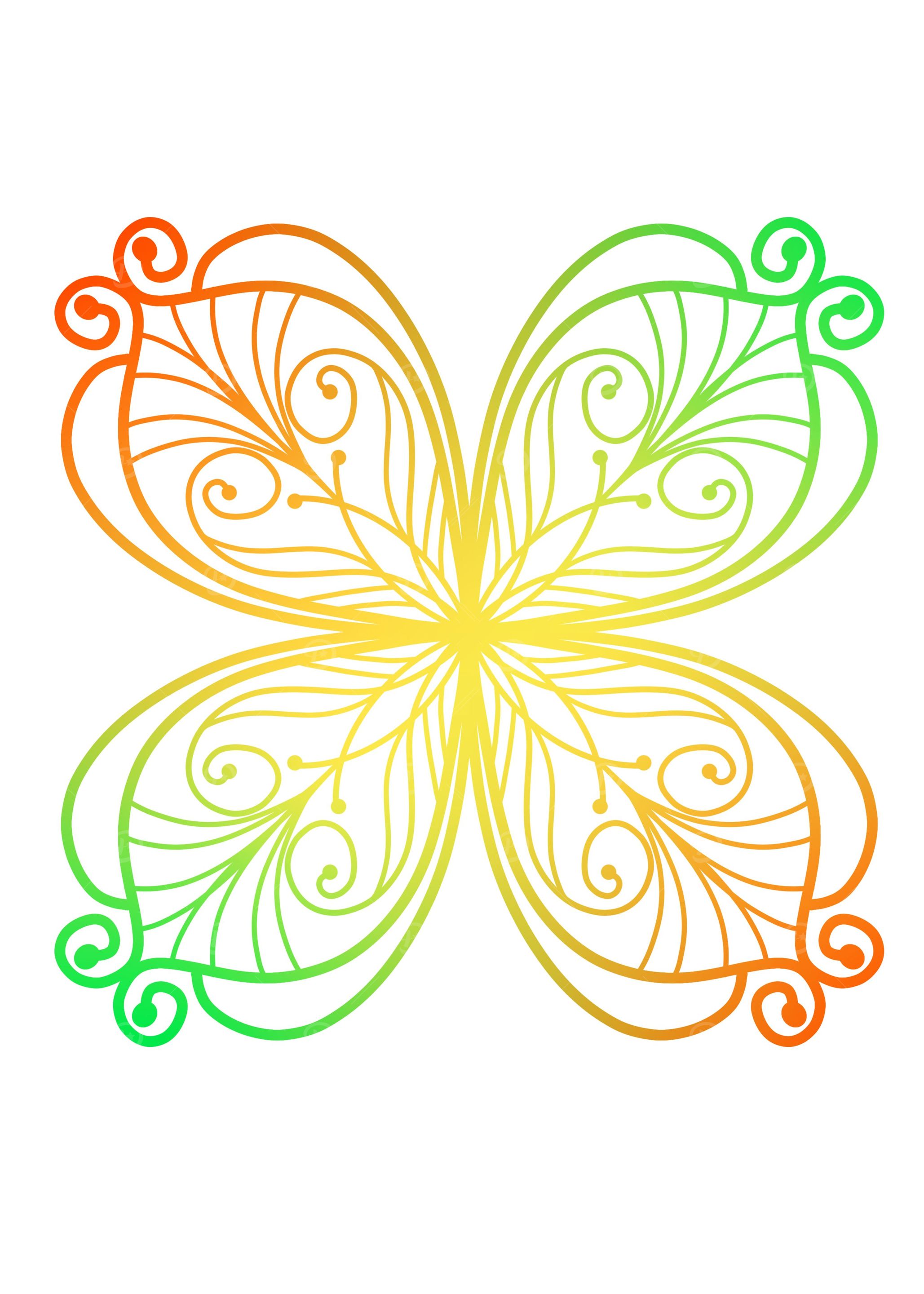 Rainbow Mandala 2