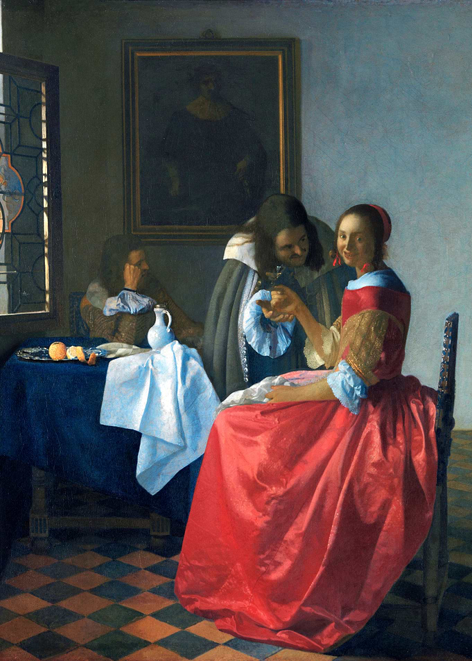 The Girl with a Wineglass