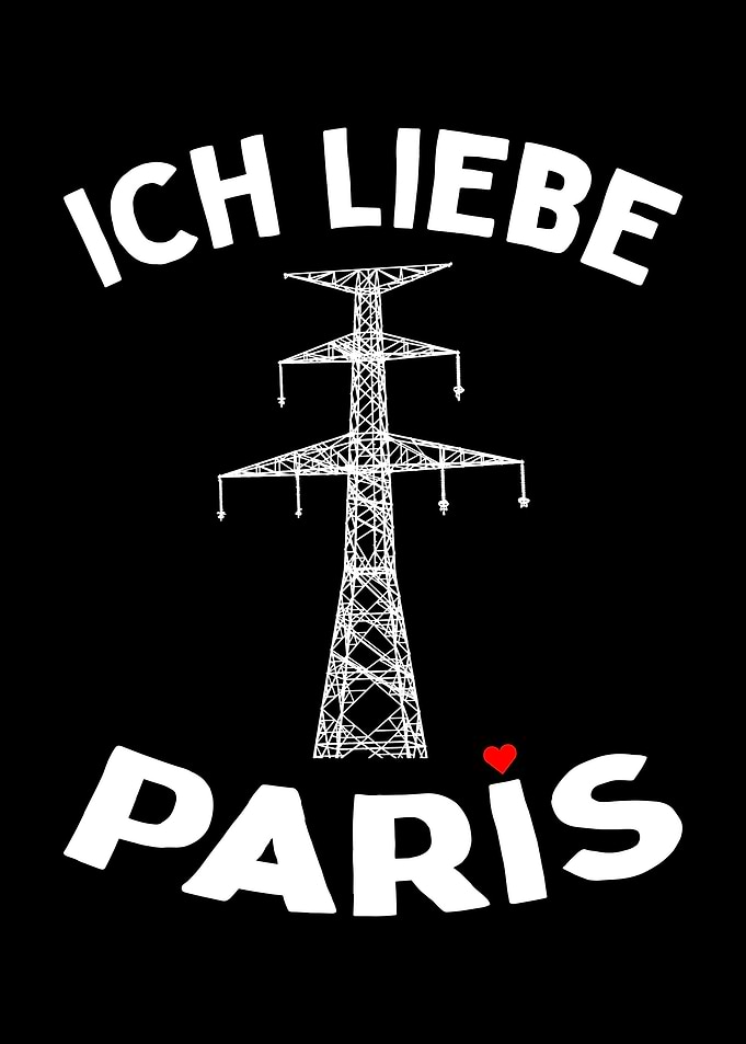 Ich Liebe Paris Eiffelturm