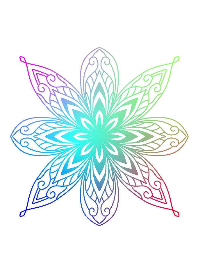 Rainbow Mandala