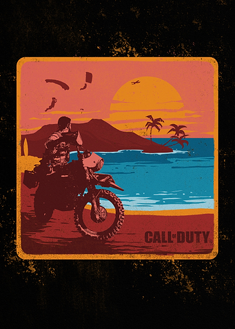 Call od Duty Postcard