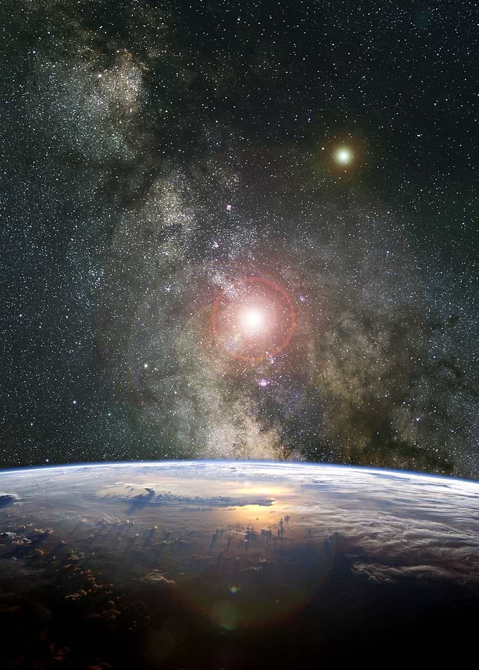 Space Sunset