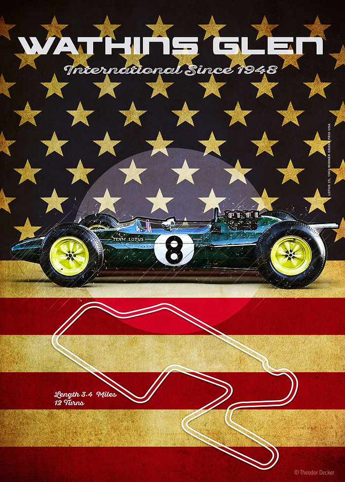 Watkins Glen Lotus 25