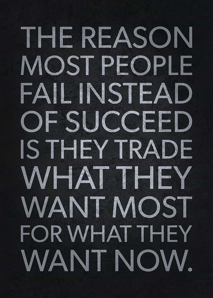 The Reason People Fail
