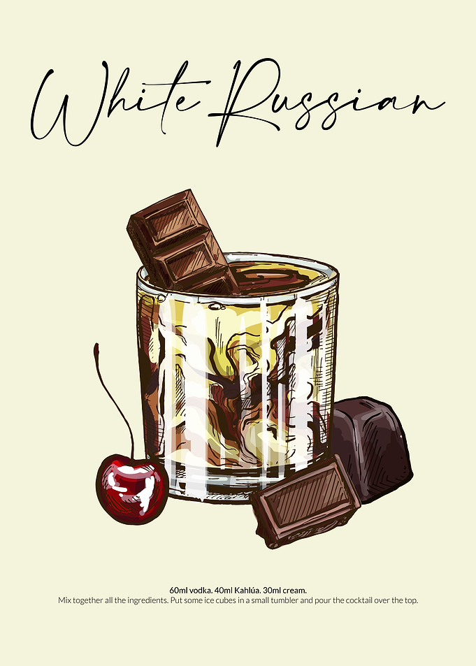 White Russian Cocktail