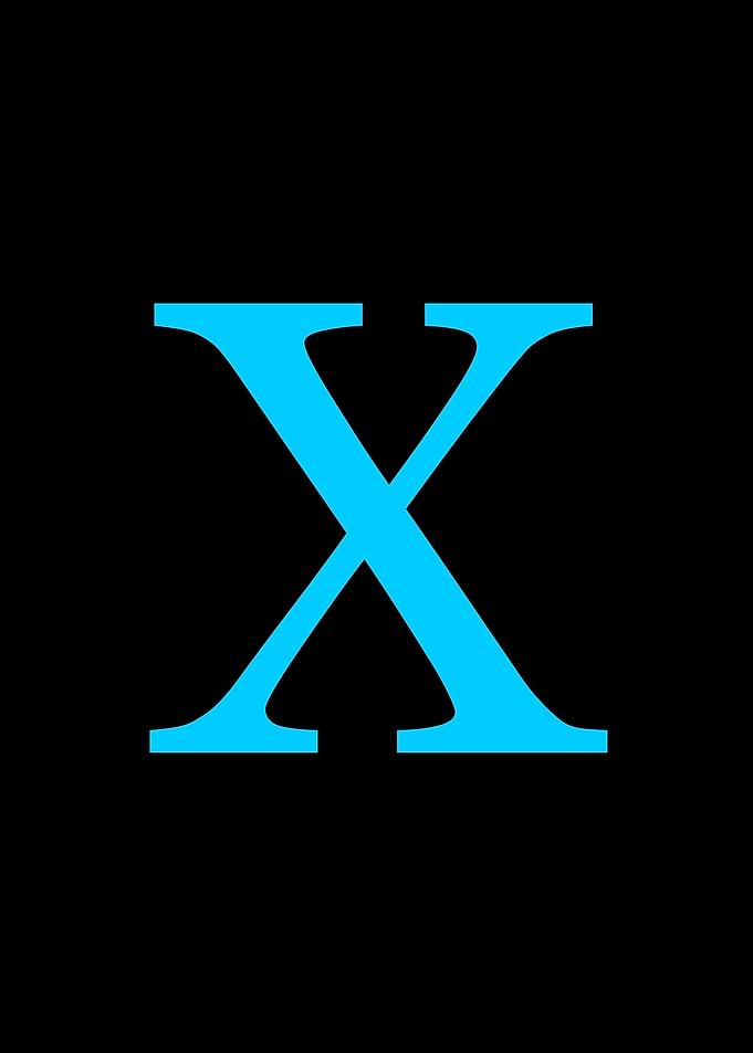 letter X
