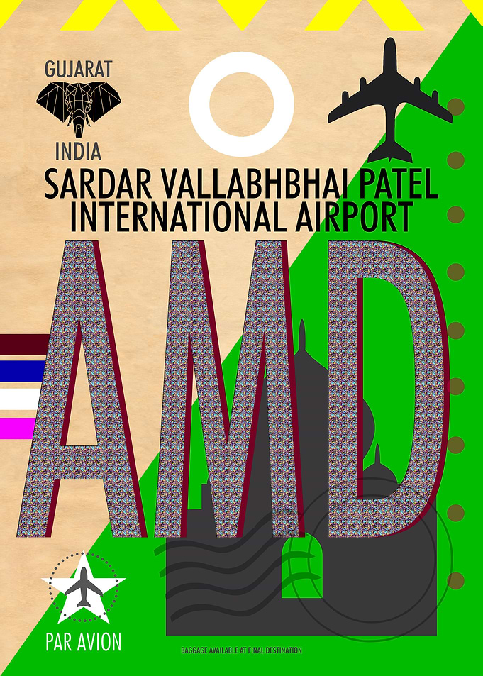 AMD Airport Sardar India