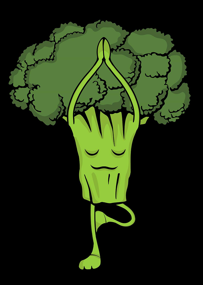 Broccoli Vegan Health Yoga