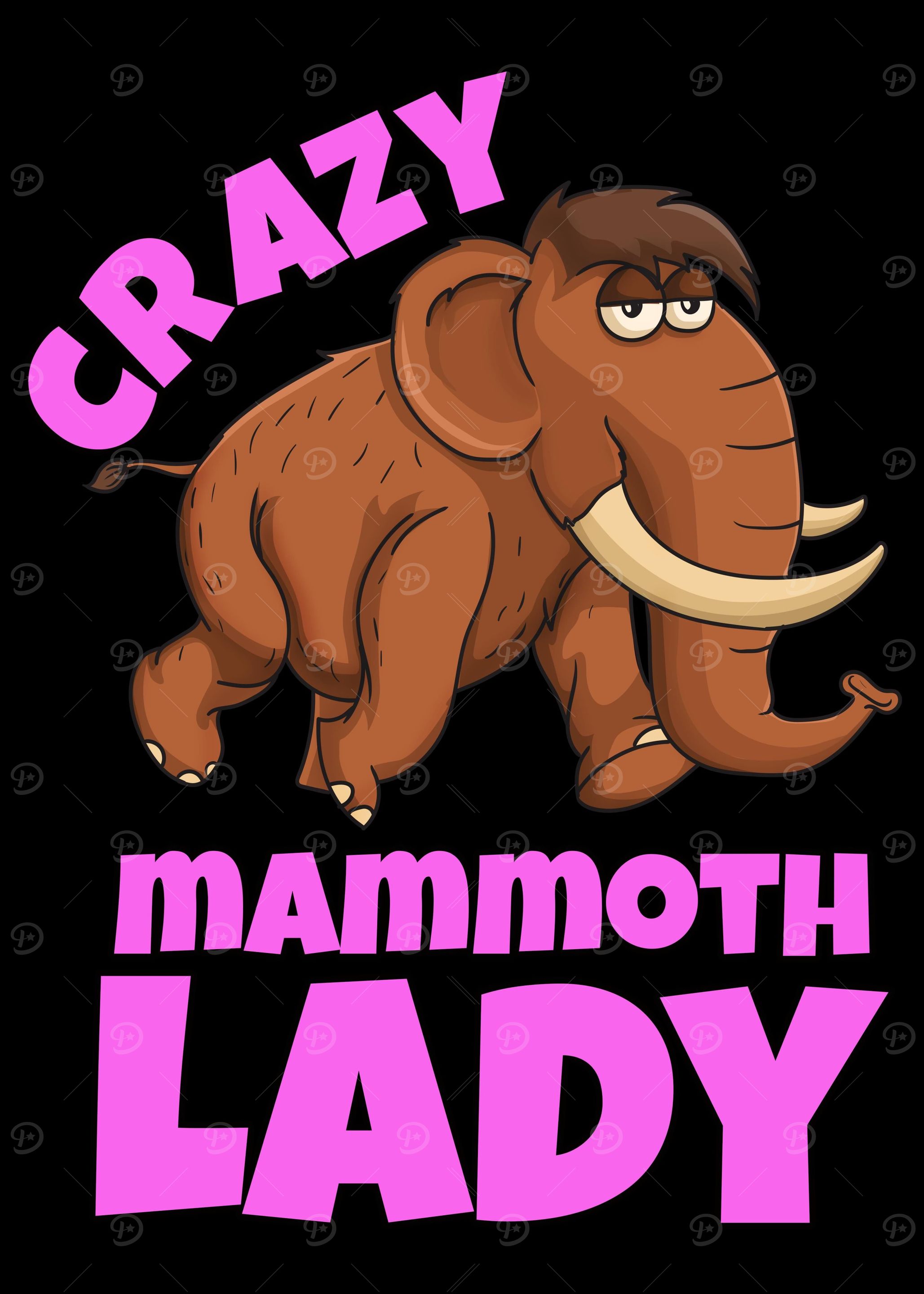 Crazy Mammoth Lady