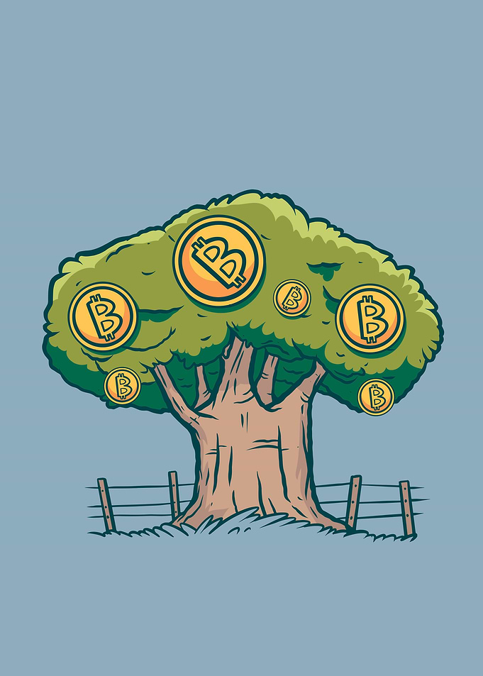Bitcoins tree