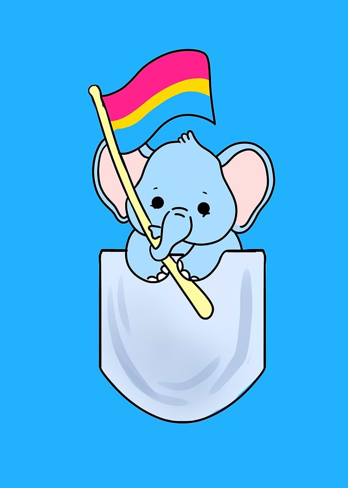 Elephant Pocket Pan Pride