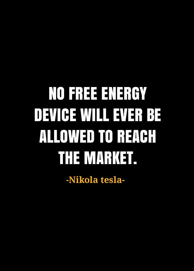 Nikola tesla quotes