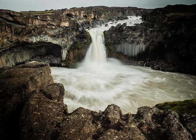 Aldeyjarfoss Waterfalls