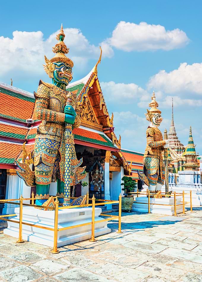 Guardians in Wat Pho